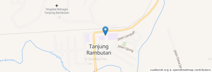 Mapa de ubicacion de Tanjung Rambutan Chinese Methodist Church en Maleisië, Perak.