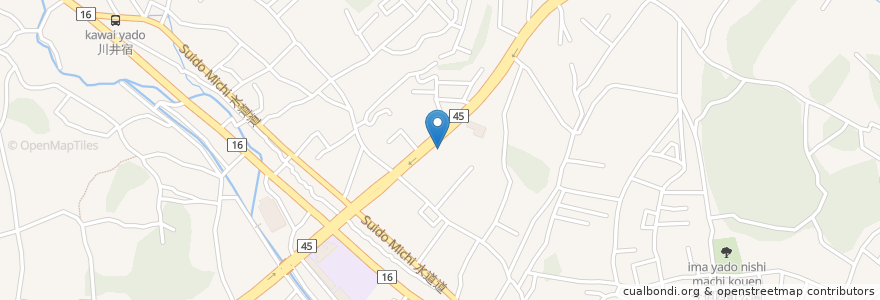 Mapa de ubicacion de エネオス en ژاپن, 神奈川県, 横浜市, 旭区.