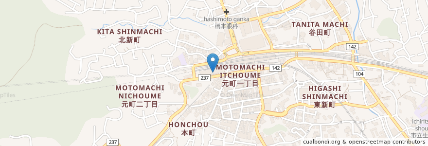 Mapa de ubicacion de うどん処伊賀 en Giappone, Prefettura Di Nara, 生駒市.