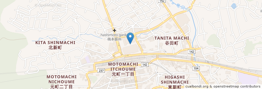 Mapa de ubicacion de エコステーション21 ベルテラス いこま en 일본, 나라현, 生駒市.