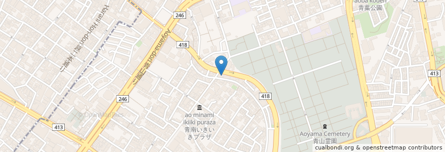 Mapa de ubicacion de カキドコロ en ژاپن, 東京都.