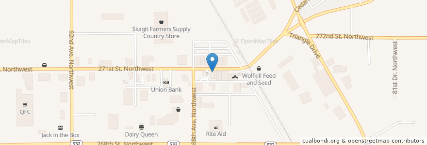 Mapa de ubicacion de Phoenix Pavilion en 미국, 워싱턴, Snohomish County, Stanwood.