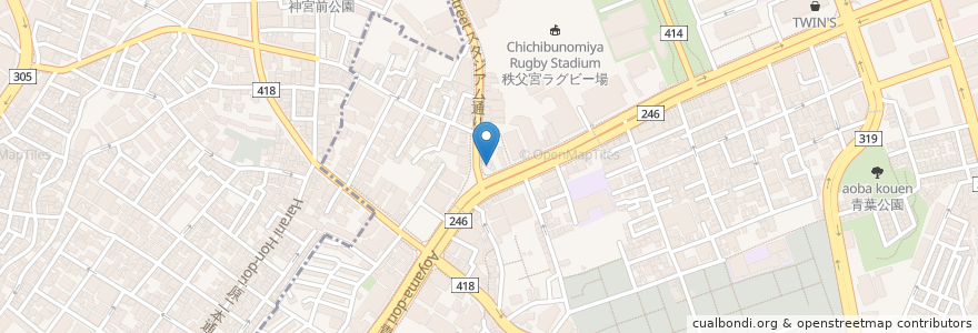 Mapa de ubicacion de 福新楼 en Japón, Tokio.