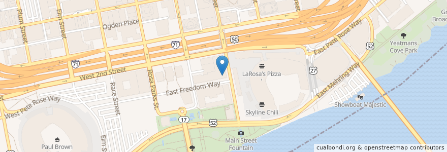 Mapa de ubicacion de Holy Grail Tavern & Grille en 미국, Kenekuke, Hamilton County, Cincinnati.