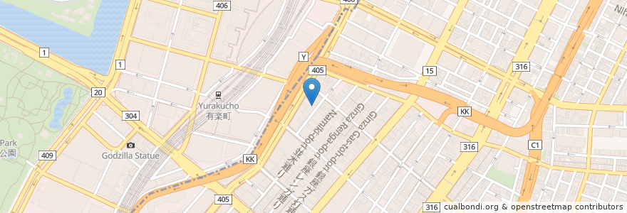Mapa de ubicacion de Daisho Suisan en Japan, Tokyo.