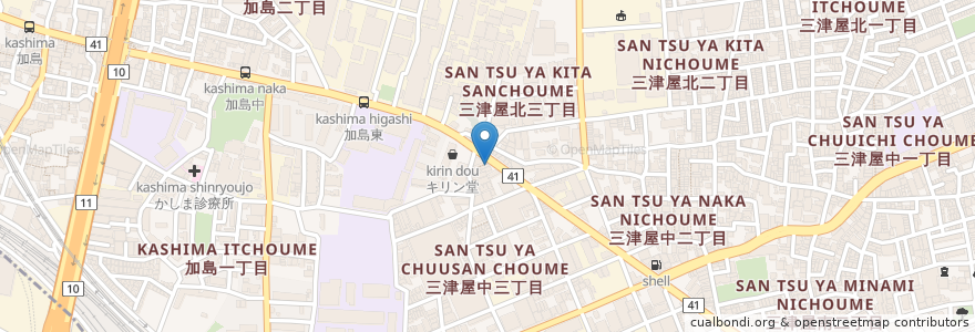 Mapa de ubicacion de 情熱ホルモン en Japão, 大阪府, 大阪市, 淀川区.