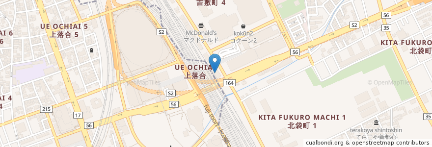 Mapa de ubicacion de 武蔵野銀行 en 日本, 埼玉县, 埼玉市, 大宮区.