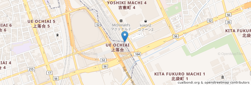 Mapa de ubicacion de ドトール en 일본, 사이타마현, さいたま市, 大宮区.