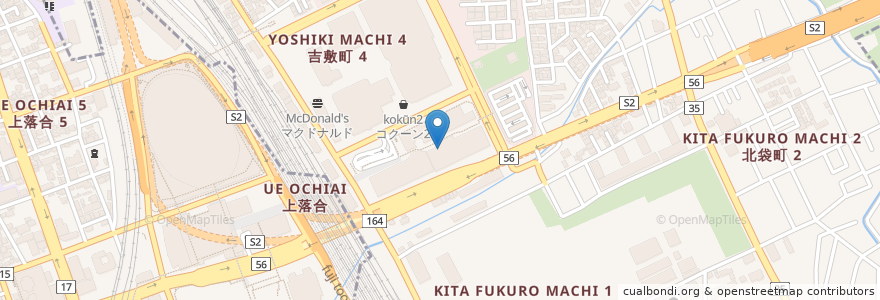 Mapa de ubicacion de MOVIXさいたま en 日本, 埼玉县, 埼玉市, 大宮区.