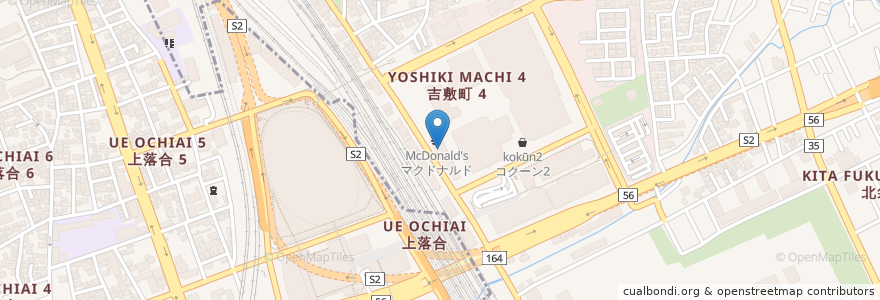 Mapa de ubicacion de 日高屋 en 日本, 埼玉县, 埼玉市, 大宮区.