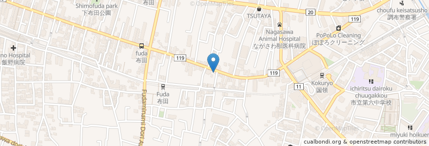 Mapa de ubicacion de 8-5 en Japón, Tokio, Chofu.