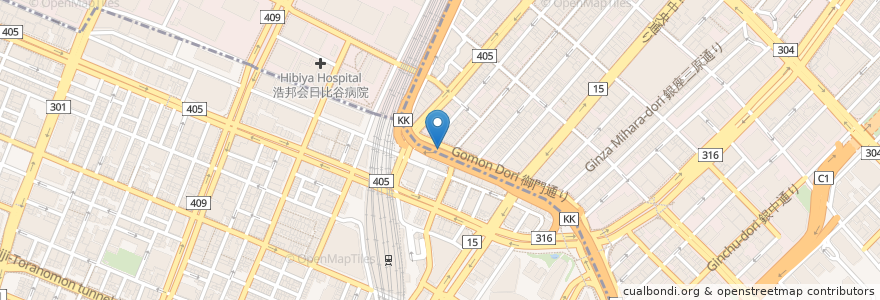 Mapa de ubicacion de ミスタードーナツ en 일본, 도쿄도.