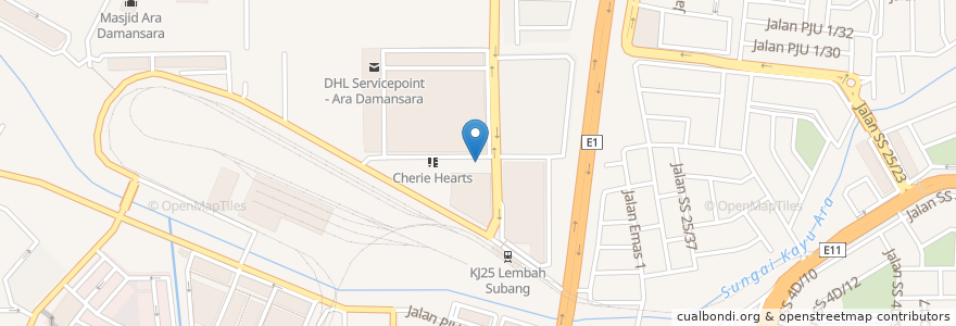 Mapa de ubicacion de Farmasi Vitapharm en Малайзия, Селангор, Petaling Jaya.