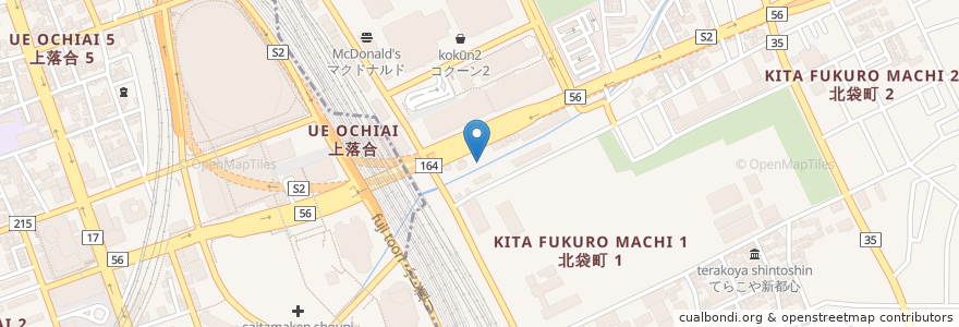 Mapa de ubicacion de ベンチ en Giappone, Prefettura Di Saitama, さいたま市, 大宮区.