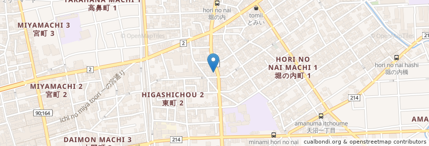 Mapa de ubicacion de あさひ歯科医院 en Jepun, 埼玉県, さいたま市, 大宮区.