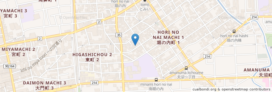 Mapa de ubicacion de みやこ薬局 en 일본, 사이타마현, さいたま市, 大宮区.