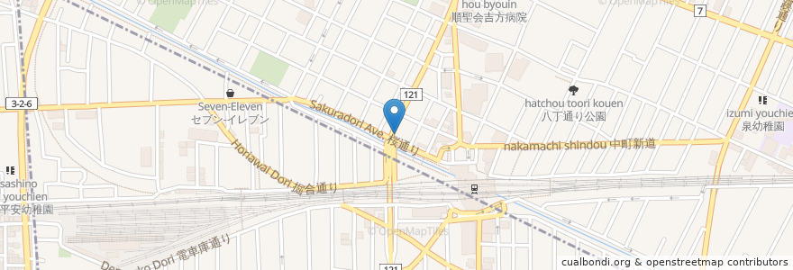 Mapa de ubicacion de かねしげ en 일본, 도쿄도.