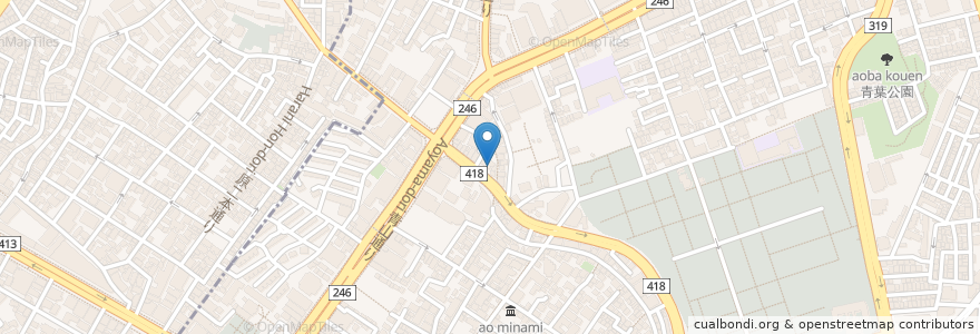 Mapa de ubicacion de Architect Cafe en 日本, 东京都/東京都.