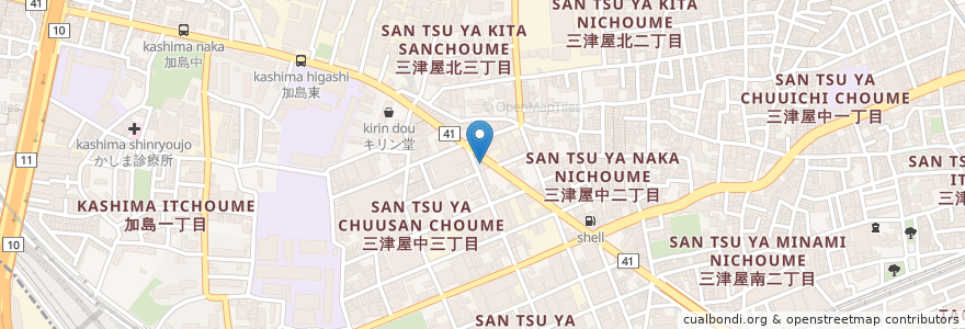 Mapa de ubicacion de ほっかほっか亭 en Japon, Préfecture D'Osaka, 大阪市, 淀川区.