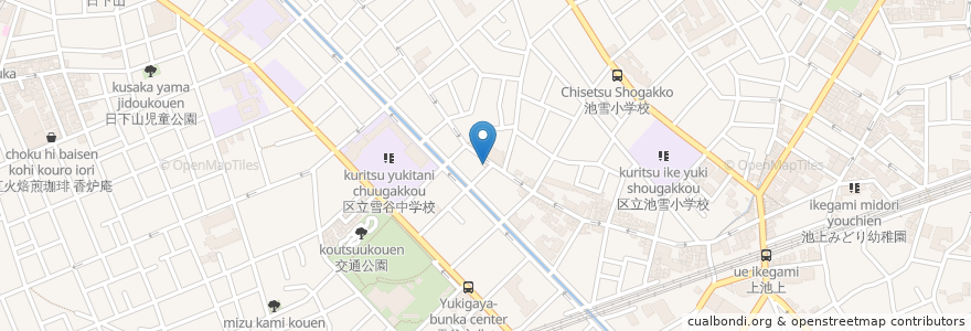 Mapa de ubicacion de わかな歯科 en Japão, Tóquio, 大田区.