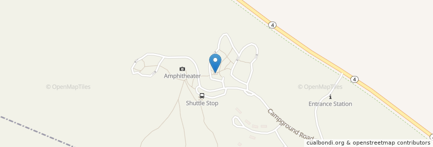 Mapa de ubicacion de Juniper Loop B Restroom en Vereinigte Staaten Von Amerika, Neumexiko, Los Alamos County.