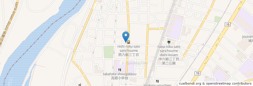 Mapa de ubicacion de 八代歯科医院 en اليابان, 東京都, 大田区.