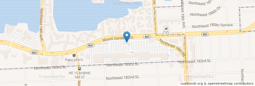 Mapa de ubicacion de First Watch en Verenigde Staten, Florida, Miami-Dade County, North Miami Beach.