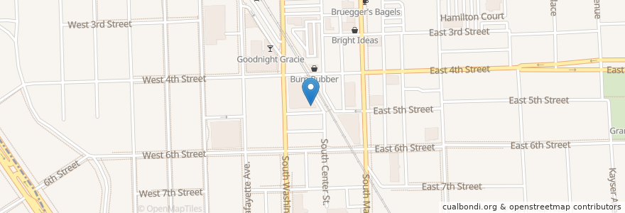 Mapa de ubicacion de Cafe Du Marquis en United States, Michigan, Oakland County, Royal Oak.