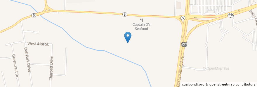 Mapa de ubicacion de Murry's Dinner Playhouse en 미국, 아칸소, Pulaski County, Little Rock.
