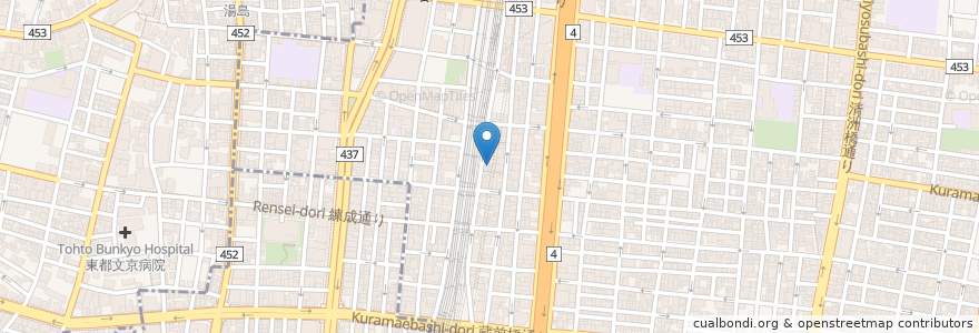 Mapa de ubicacion de i for you en Japão, Tóquio, 台東区.