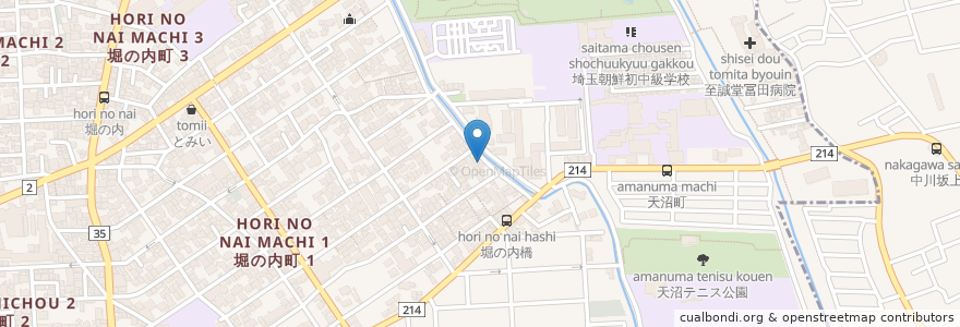 Mapa de ubicacion de さくら薬局 en 日本, 埼玉県, さいたま市, 大宮区.