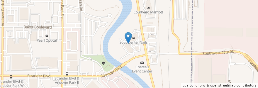 Mapa de ubicacion de Vietnamese Sandwich House en Amerika Birleşik Devletleri, Vaşington, King County, Renton, Tukwila.
