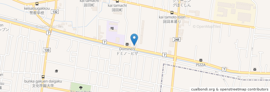 Mapa de ubicacion de ガスト en 日本, 东京都/東京都, 小平市.