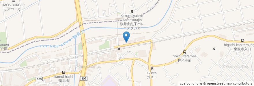 Mapa de ubicacion de 太陽の子 鴨居駅前保育園 en 日本, 神奈川縣, 横滨市.