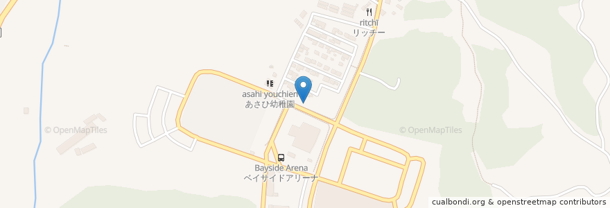 Mapa de ubicacion de 南三陸消防署 en Giappone, 宮城県, 本吉郡, 南三陸町.