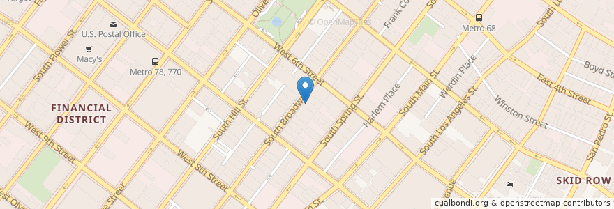 Mapa de ubicacion de Les Noces de Figaro en 미국, 캘리포니아주, Los Angeles County, 로스앤젤레스.