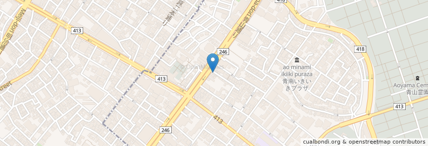 Mapa de ubicacion de Jazz Bird en 日本, 东京都/東京都, 渋谷区.