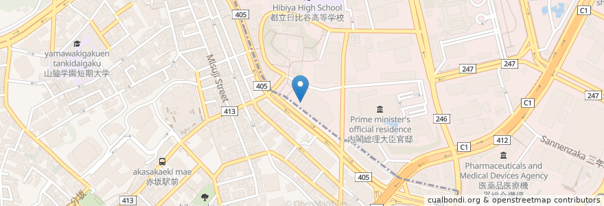 Mapa de ubicacion de EXCELSIOR CAFFE en Япония, Токио.