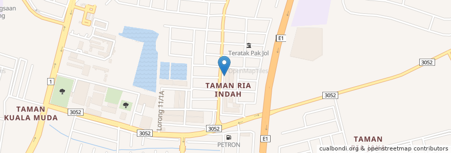 Mapa de ubicacion de FARMASI ZUFFA RIA INDAH en Malaysia, Kedah, Kuala Muda.