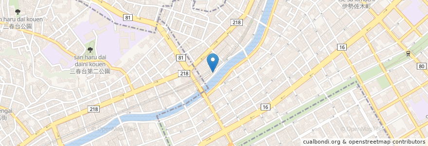 Mapa de ubicacion de NORITIE COFFEE en Japón, Prefectura De Kanagawa, Yokohama, Barrio Naka.