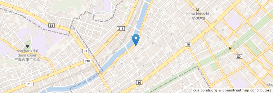 Mapa de ubicacion de ESSO en ژاپن, 神奈川県, 横浜市, 中区.