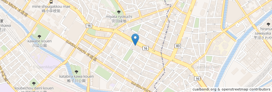 Mapa de ubicacion de ロイヤルホスト en 일본, 가나가와현, 요코하마시.