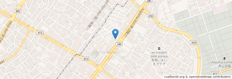 Mapa de ubicacion de すずきデンタルクリニック en Japan, Tokio, 渋谷区.