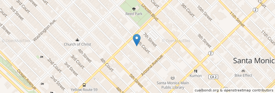 Mapa de ubicacion de Soka Gakkai International-USA Head Office en Amerika Syarikat, California, Los Angeles County.