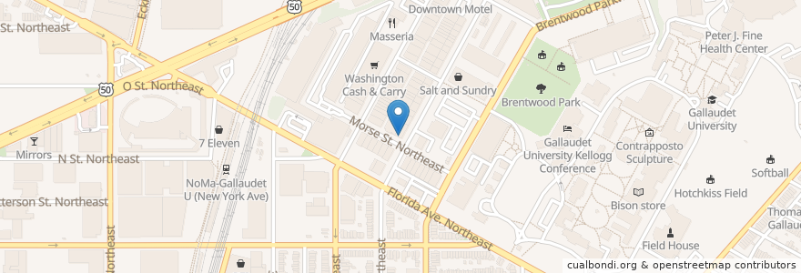 Mapa de ubicacion de St. Anselm en United States, District Of Columbia, Washington.