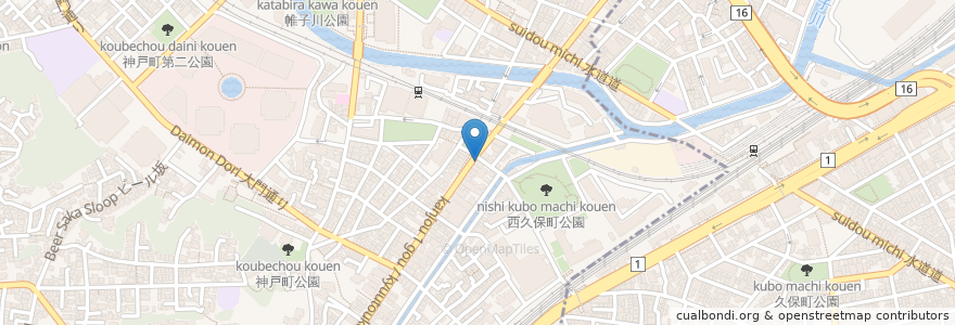 Mapa de ubicacion de らあめん花月嵐 天王町駅前店 en 日本, 神奈川県, 横浜市.