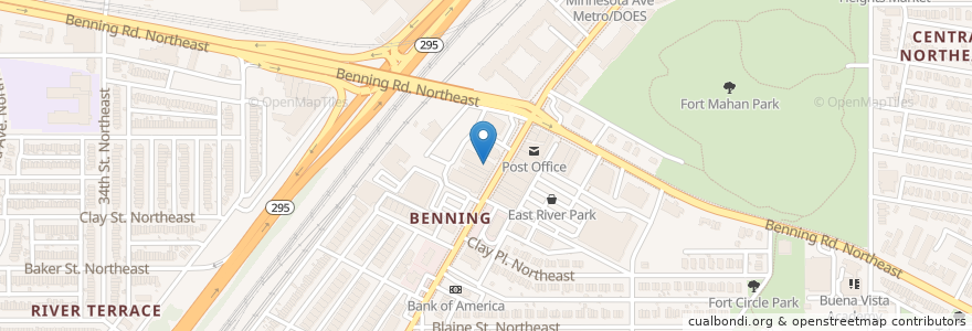 Mapa de ubicacion de Adventure Dental en 미국, 워싱턴 D.C., 워싱턴.