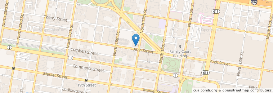 Mapa de ubicacion de Animo en Amerika Birleşik Devletleri, Pensilvanya, Philadelphia County, Philadelphia.