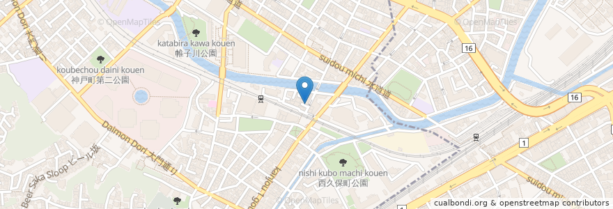 Mapa de ubicacion de 寿司・居酒屋 海福 en ژاپن, 神奈川県, 横浜市.