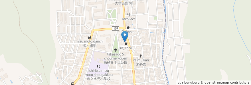 Mapa de ubicacion de やきとりの 一平 en Japon, Préfecture De Hokkaidō, 胆振総合振興局, 室蘭市.